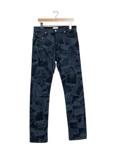 Pre-owned Rta Mid-rise Straight Leg Jeans W/ Tags In Blue