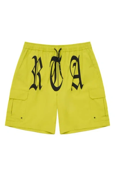 Rta Miguel Board Shorts In Yellow