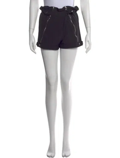 Pre-owned Rta Mini Shorts In Black