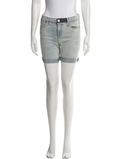 Pre-owned Rta Mini Shorts In Blue