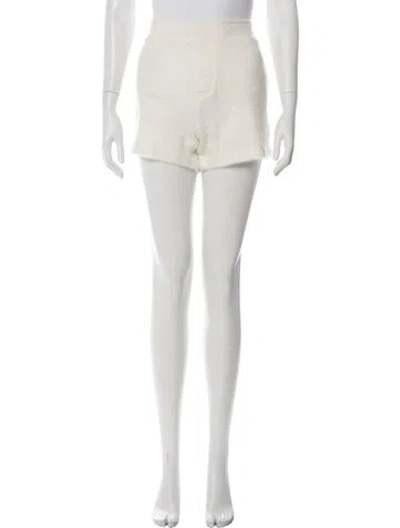 Pre-owned Rta Mini Shorts W/ Tags In White