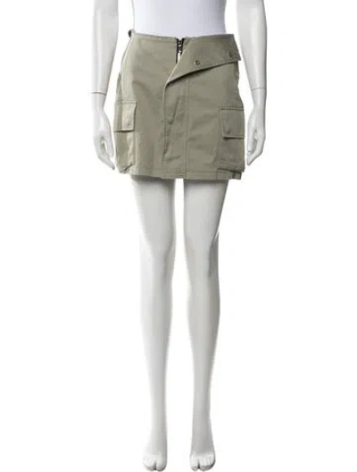Pre-owned Rta Mini Skirt In Neutrals