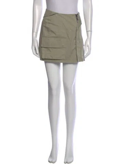 Pre-owned Rta Mini Skirt In Purple