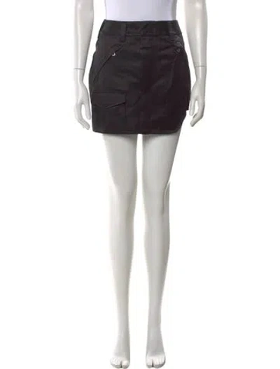 Pre-owned Rta Mini Skirt W/ Tags In Black