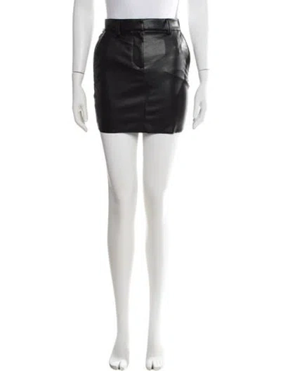 Pre-owned Rta Mini Skirt W/ Tags In Black