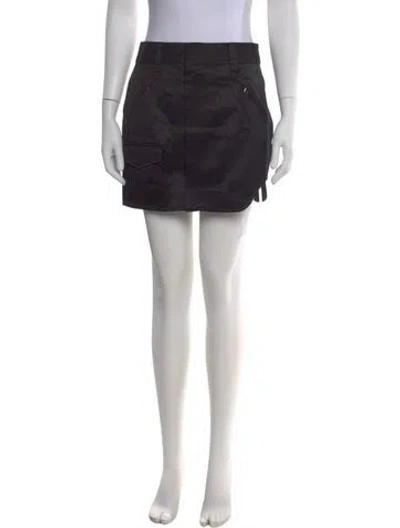 Pre-owned Rta Mini Skirt W/ Tags In Black