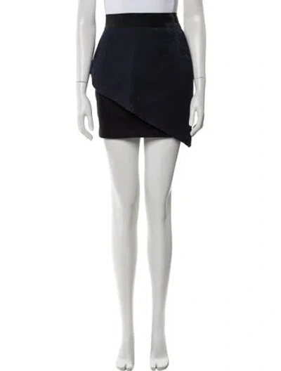 Pre-owned Rta Mini Skirt W/ Tags In Blue