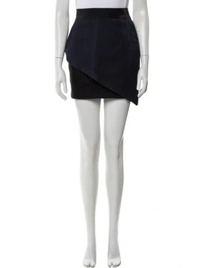 Pre-owned Rta Mini Skirt W/ Tags In Blue