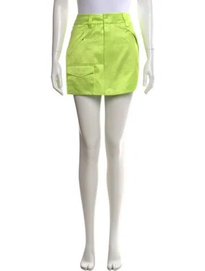 Pre-owned Rta Mini Skirt W/ Tags In Green