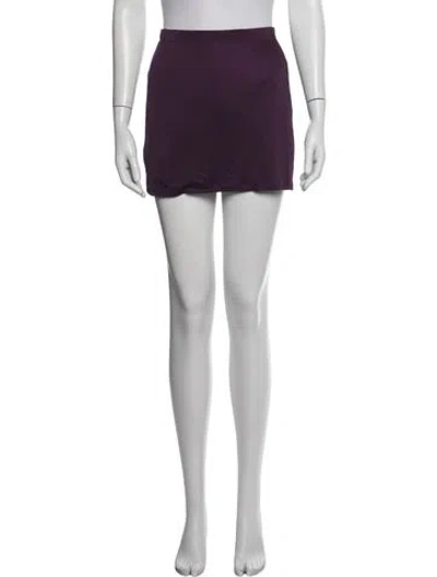Pre-owned Rta Mini Skirt In White