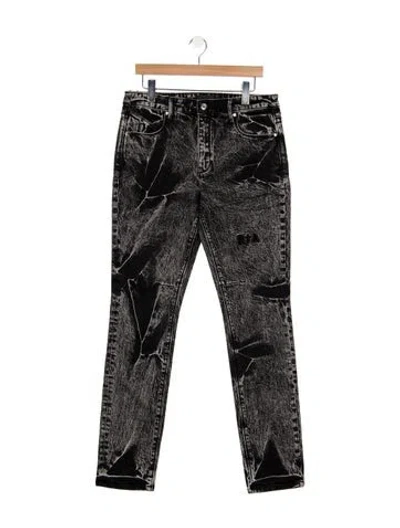 Pre-owned Rta Moto Jeans In Black