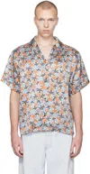 Rta Men's Poker Chip Print Oversized-fit Shirt In Poker Chip