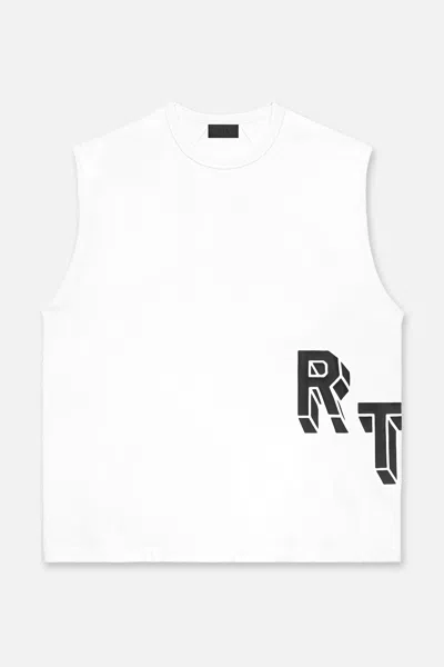 Rta Muscle Tee In White