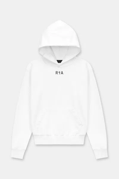 Rta Nash Hoodie In White