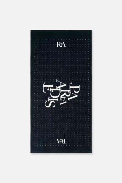 Rta Noah Beach Towel In Black