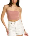 Rta Nour Skin Knit Corset In Pink