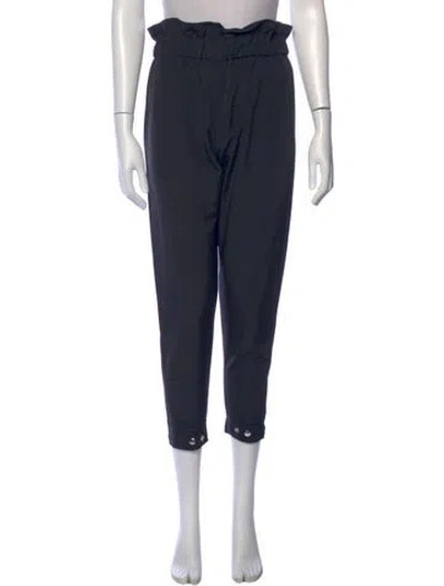 Pre-owned Rta Nylon Skinny Leg Pants In Black