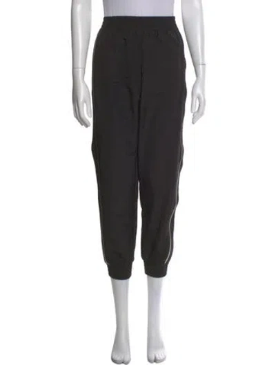 Pre-owned Rta Nylon Straight Leg Pants In Black