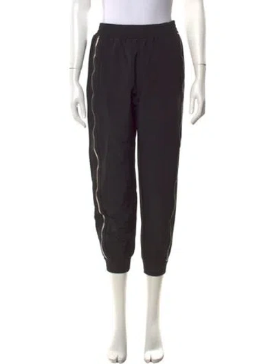 Pre-owned Rta Nylon Straight Leg Pants In Black