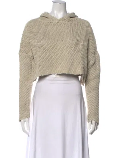 Pre-owned Rta Open Front Sweater In Neutrals