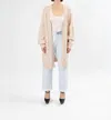 Rta Oversized Cardigan In Sun Kiss Swirl In Multi