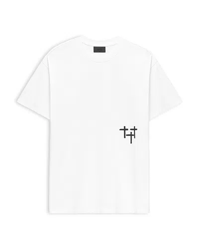Rta Oversized Fit Graphic T-shirt In White