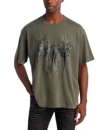 Rta Oversized Tee In Green