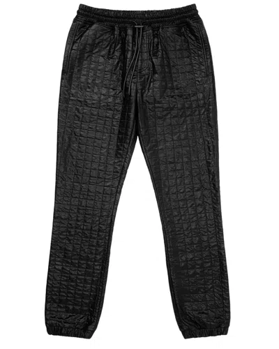 Rta Owen Silk Sweatpant In Black