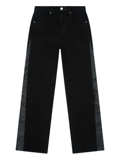 Rta Panelled Jeans In Black