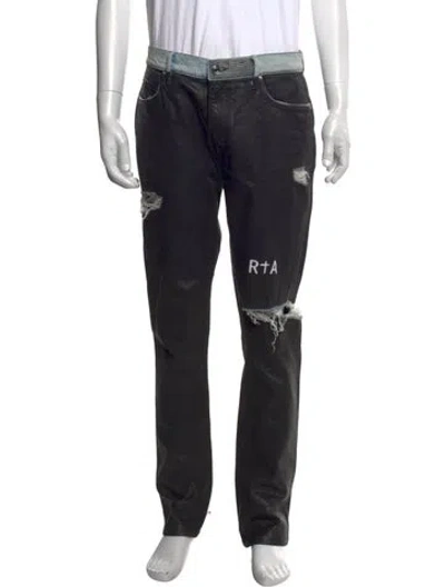 Pre-owned Rta Pants In Black