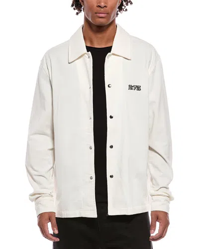 Rta Parlan Corduroy Shacket In Transparent