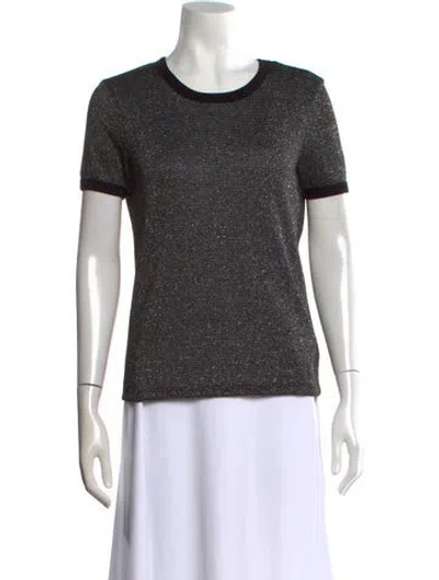 Pre-owned Rta Patterned Crew Neck T-shirt In Multi