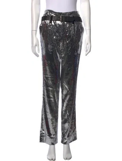 Pre-owned Rta Printed Wide Leg Pants
