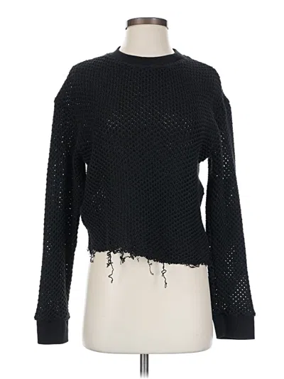Pre-owned Rta Pullover Sweater In Black