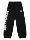 Rta Rafa Graphic-print Track Pants In Black
