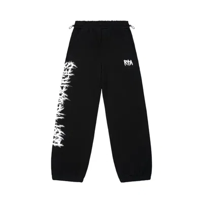 Pre-owned Rta Rafa Oversized Sweatpant 'black Cyber Lostfrequencies' | Men's Size Xl