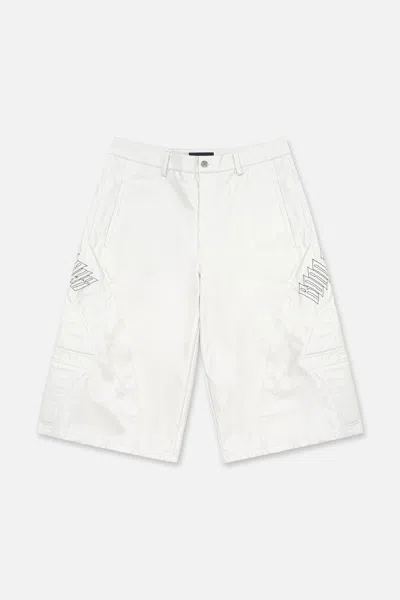 Rta Rami Biker Short In White