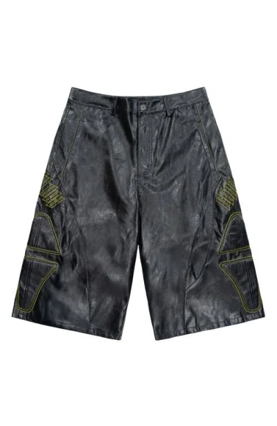 Rta Rami Biker Shorts In Black