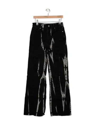 Pre-owned Rta Relaxed Fit Jeans In Black