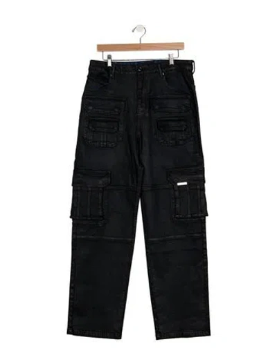 Pre-owned Rta Relaxed Fit Jeans In Black