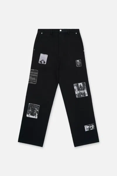 Rta Rex Straight Leg Jean In Black