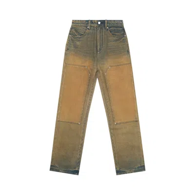 Pre-owned Rta Ricardo Slim Fit Jean 'copper Indigo' | Brown | Men's Size 36