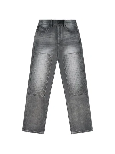 Rta Ricardo Slim-fit Jeans In Gray