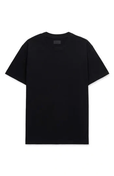 Rta Rico Cotton T-shirt In Black