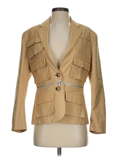 Pre-owned Rta Road To Awe Blazer Jacket In Tan