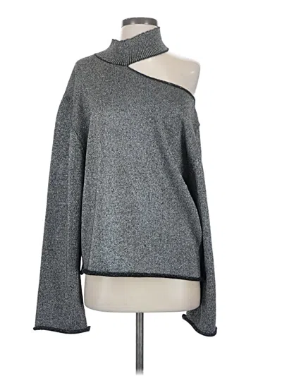 Pre-owned Rta Road To Awe Cashmere Pullover Sweater In Gray