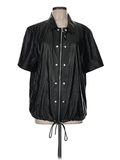 Pre-owned Rta Road To Awe Leather Jacket In Black