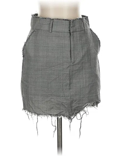 Pre-owned Rta Road To Awe Wool Skirt In Brown