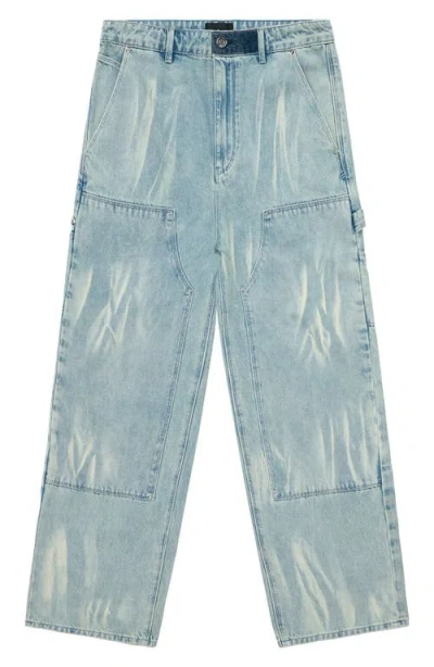 Rta Santiago Straight Leg Carpenter Jeans In Blue