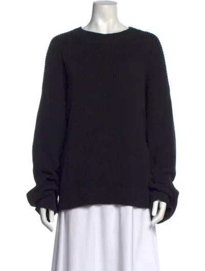 Pre-owned Rta Scoop Neck Sweater In Black